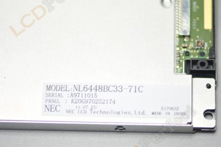 Original NL6448AC33-27G NEC Screen Panel 10.4" 640*480 NL6448AC33-27G LCD Display