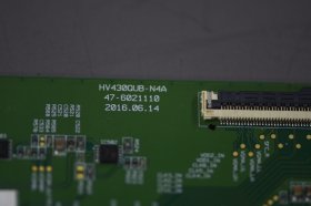 Original HV430QUB-N4A Board For BOE Screen Panel 43" 3840*2160 HV430QUB-N4A PCB LCD Motherboard