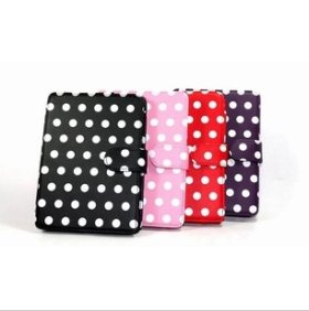 PU Leather Case Cover Fashionable lovely POLKA DOT Pouch For Amazon Kindle Paperwhite/Kindle 4 PU Leather Case Cover Fashionable lovely POLKA DOT Pouch For Amazon Kindle Paperwhite/Kindle 4