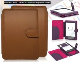 PU Leather Book Style Case Cover For Amazon Kindle 4/5 PU Leather Book Style Case Cover For Amazon Kindle 4/5