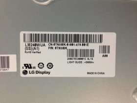 Original LM240WUA-SSA1 Screen Panel 24.0" 1920x1200 LM240WUA-SSA1 LCD Display Original LM240WUA-SSA1 Screen Panel 24.0" 1920x1200 LM240WUA-SSA1 LCD Display