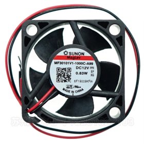 Original SUNON MF30101V1-1000C-A99 Cooling Fan DC 12V 0.83W 2-wires MF30101V1-1000C-A99 Fans Original SUNON MF30101V1-1000C-A99 Cooling Fan DC 12V 0.83W 2-wires MF30101V1-1000C-A99 Fans