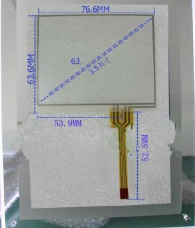 76.6mmx63.6mm Touch Screen Panel 3.5 Inch Touch Screen Panel for GPS Navigator 76.6mmx63.6mm Touch Screen Panel 3.5 Inch Touch Screen Panel for GPS Navigator